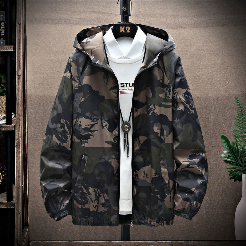 Men's Thin Hooded Jacket For Boys And Teenagers