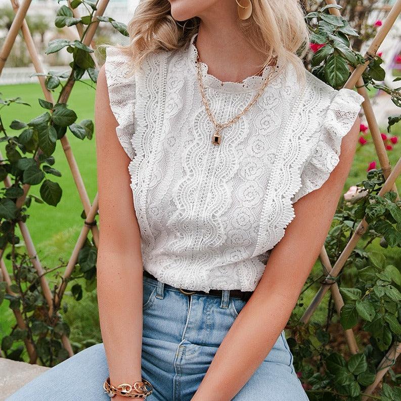 Beautiful Women’s Lace Blouse Tops: Timeless and Chic - K3N VENTURES