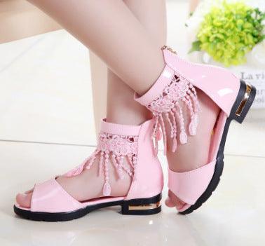 Girls' Pink Princess-Themed Footwear: Enchanting Kids' Shoes - K3N VENTURES