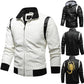 Men's Leather Jacket Large Size Boys PU Leather Jacket - K3N VENTURES