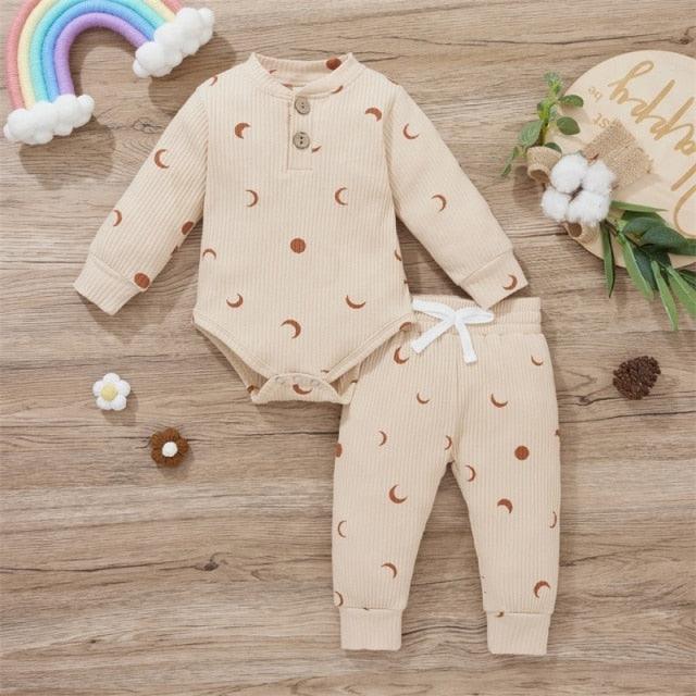 Newborn Baby Bodysuits + Elastic Pants - K3N VENTURES