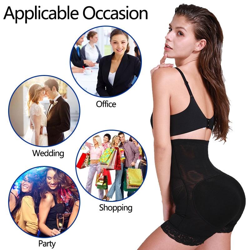 Padded Booty Lifter Shapewear with Tummy Control - K3N VENTURES